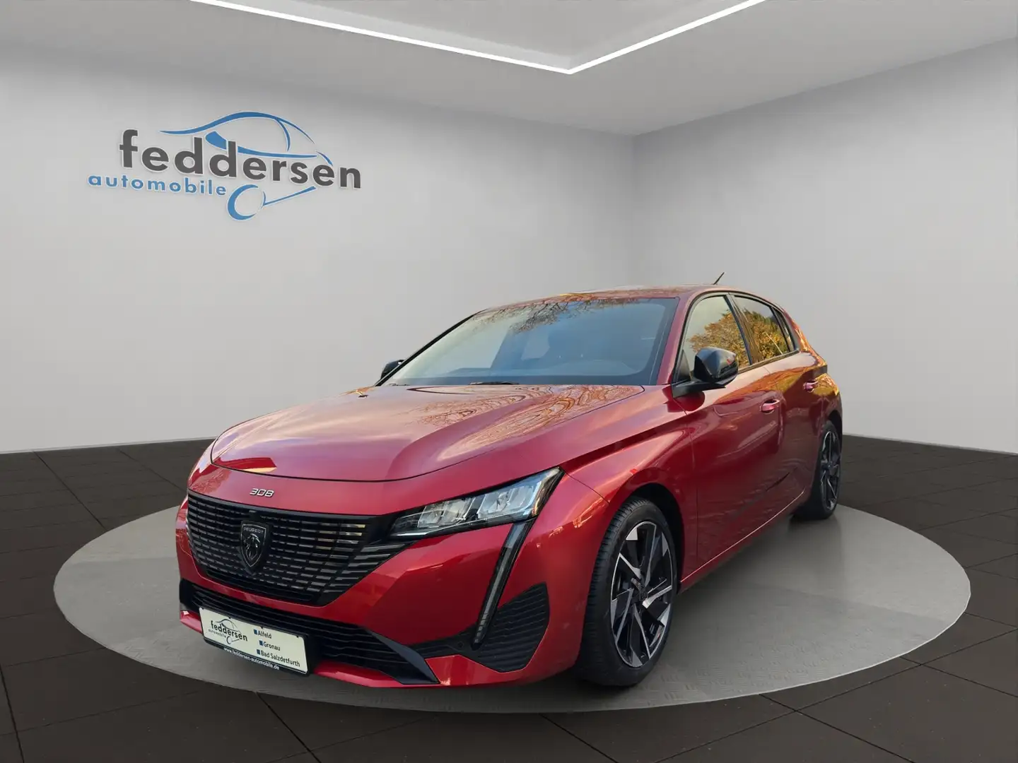 Peugeot 308 Allure Pack 1.2 PureTech 130 ACC Navi Rückfahrkam Rot - 2