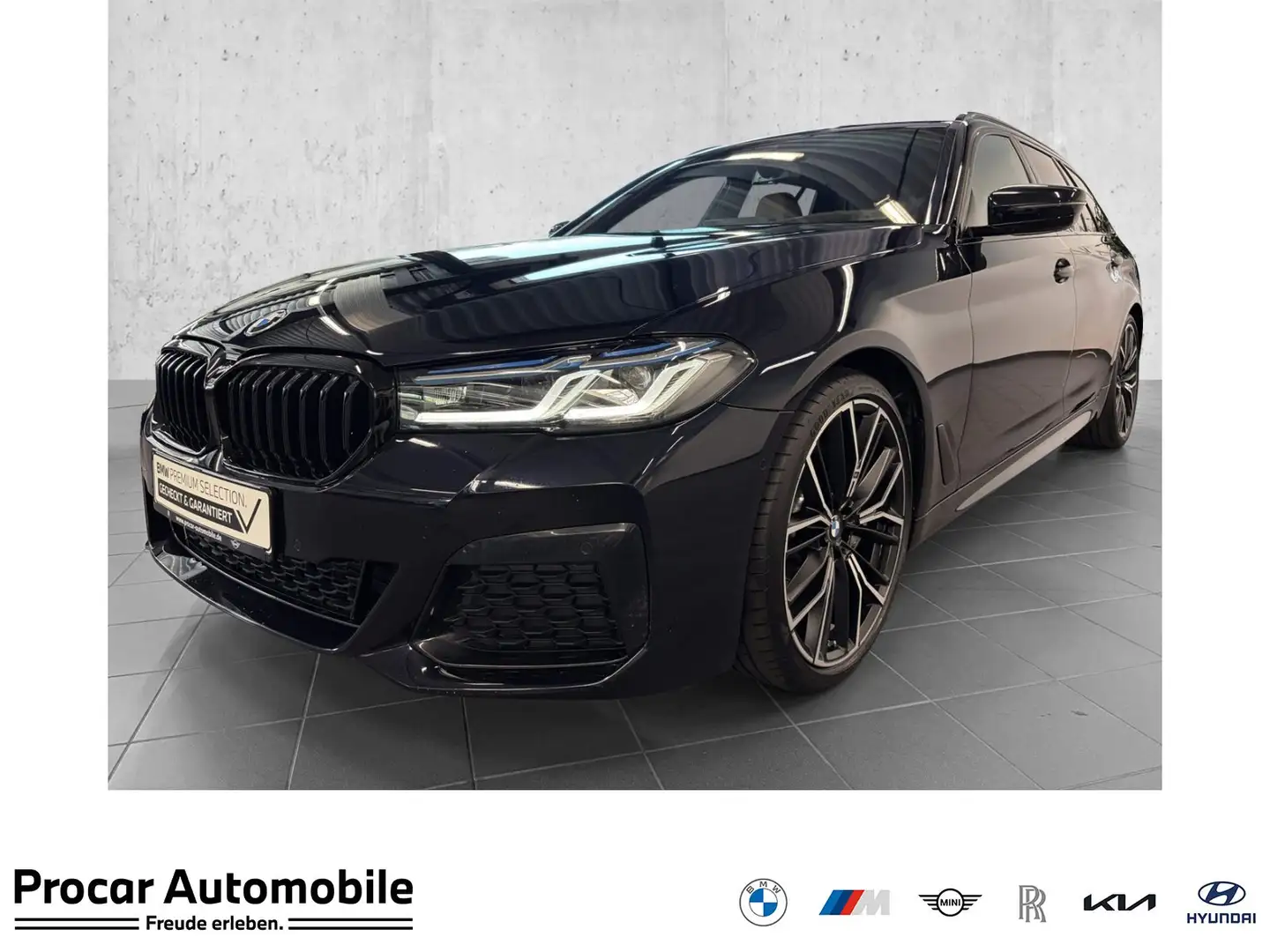 BMW 530 d Touring M Sport HUD RFK NAVI Standh. LED Laser Nero - 1