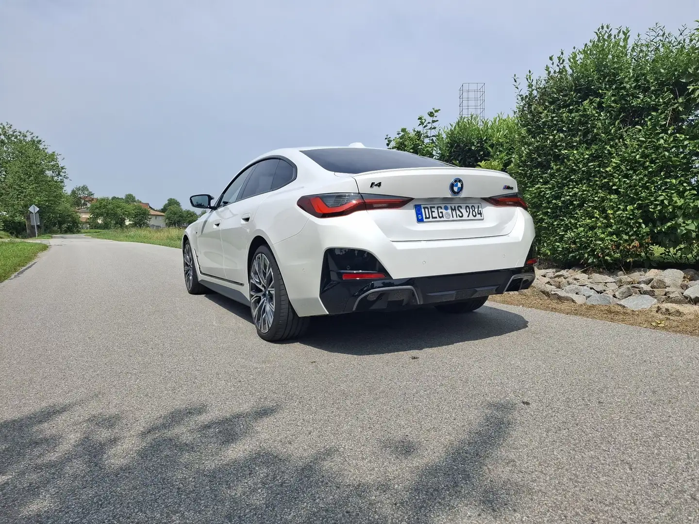 BMW i4 M50 Vollausstattung DAP, Laserlicht, 20" Biały - 2