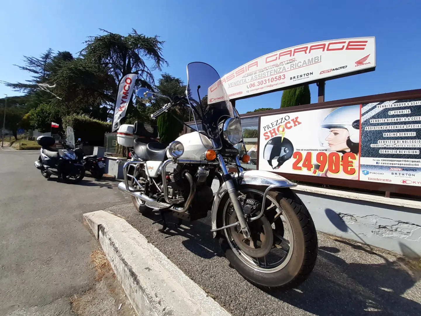 Moto Guzzi California 1000 Blanco - 2
