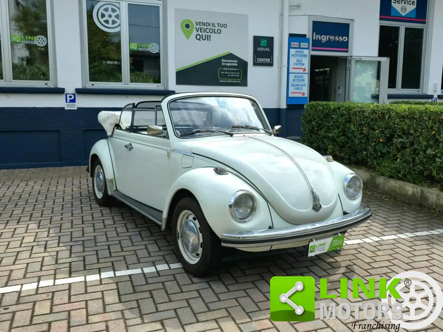 Volkswagen Maggiolino Maggiolone cabrio karman ASI+CRS Weiß - 1
