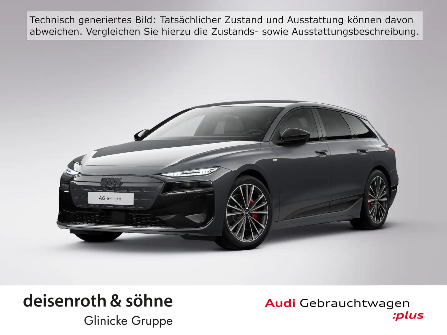 Audi performance S line AHK/TechPro/L Grau - 1
