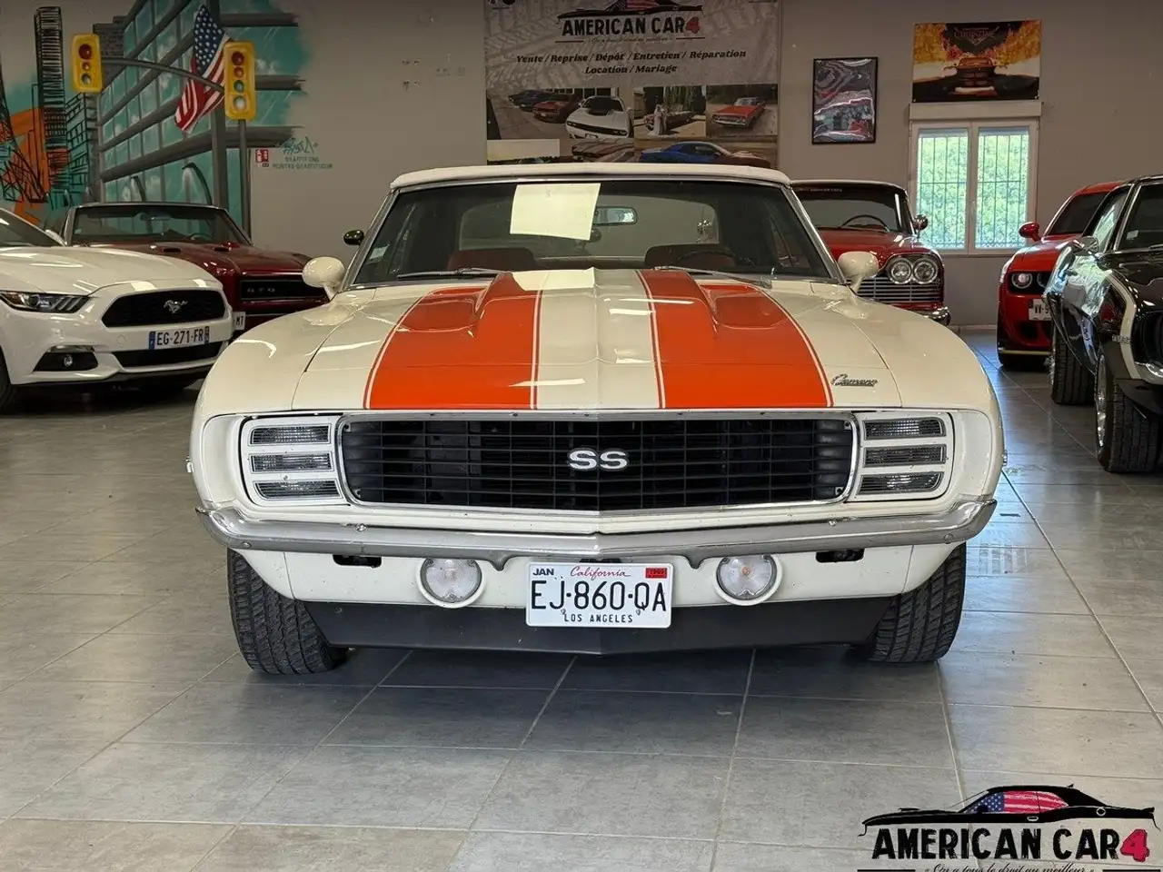 Chevrolet Camaro SS 1969 cabriolet - 350CI V8 - Pace Car officielle, foto 2