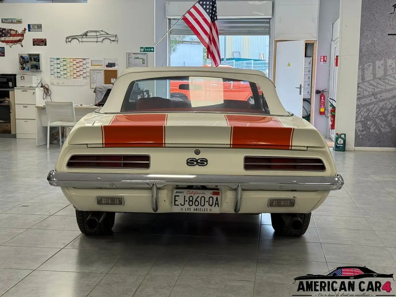 Chevrolet Camaro SS 1969 cabriolet - 350CI V8 - Pace Car officielle, foto 6
