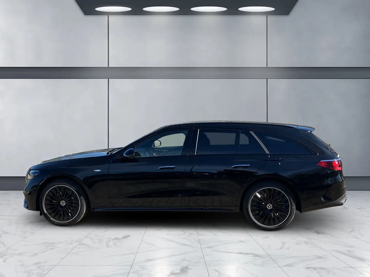 Mercedes-Benz E 300 E 300 de AMG L Premium 4Matic Pano.+Airmatic+AHK Schwarz - 2