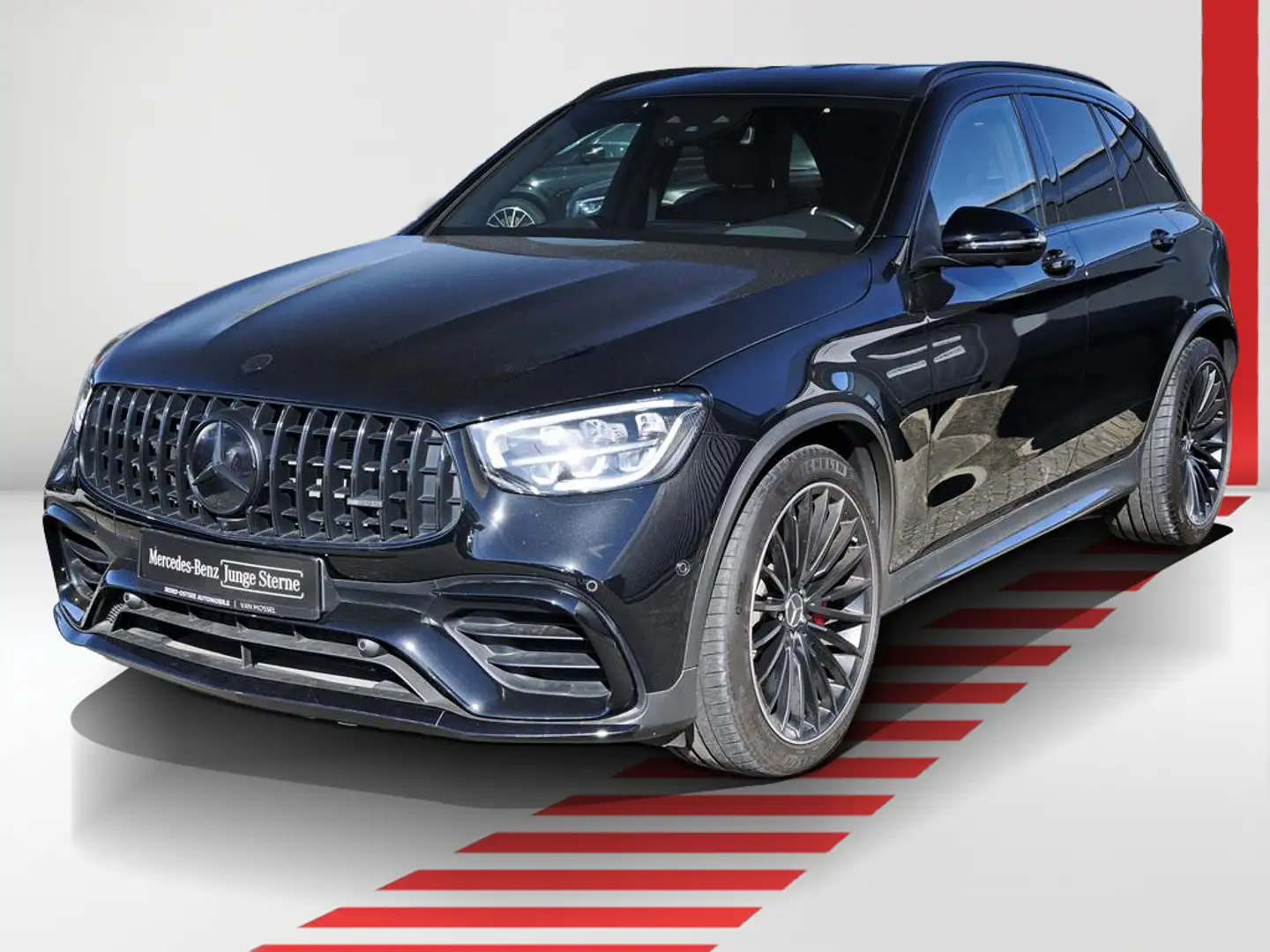 Mercedes-Benz GLC 63 AMG GLC 63 S AMG 4M+ HUD 360 DRIVERS P. RAUCHERFZG Schwarz - 2