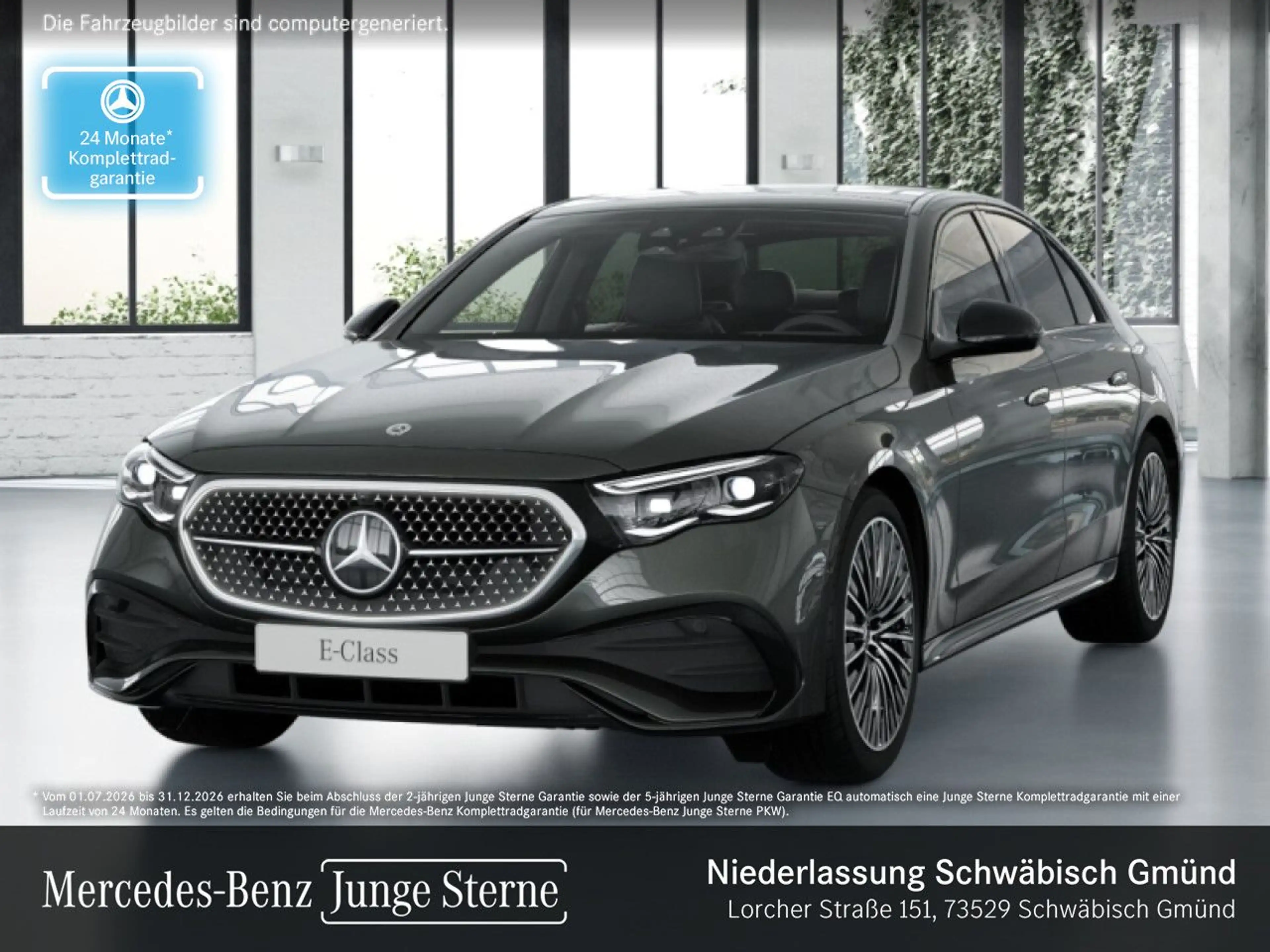 Mercedes-Benz E 220 d AMG Fahrass 360° Airmat Stdhzg Pano Distr.