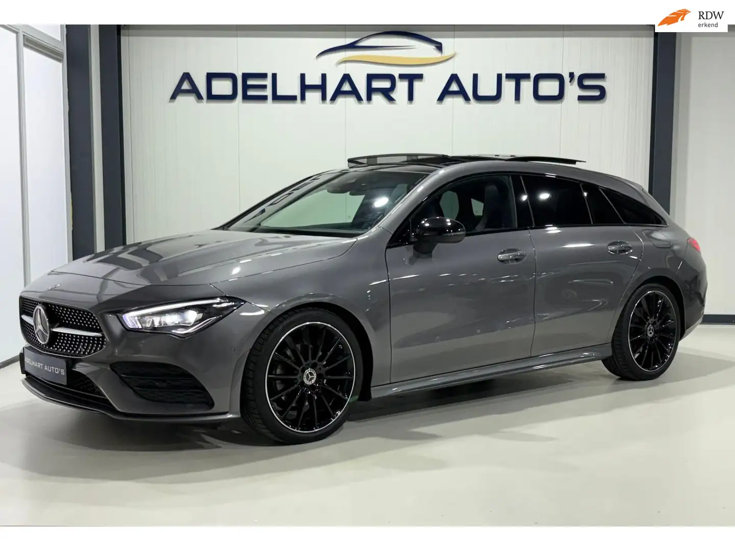 Mercedes-Benz CLA 200 Shooting Brake AMG Line Night Automaat / Panorama Gris - 1