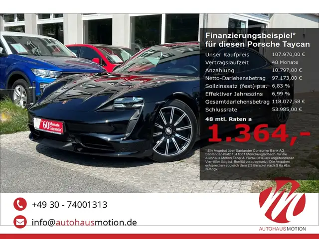 Porsche Taycan Turbo Chrono Matrix Bose HUD Pano 20'LM Beifahrer