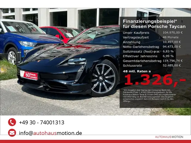 2024 Porsche Taycan in Black for sale