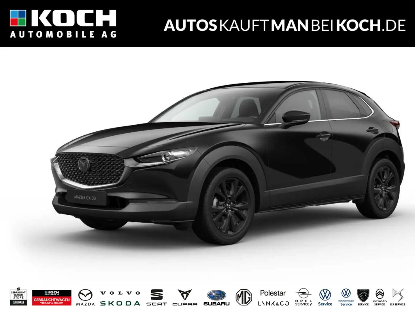 Mazda CX-30 186 SKYACTIV-Drive HOMURA SBS Alexa DAB+ Schwarz - 1
