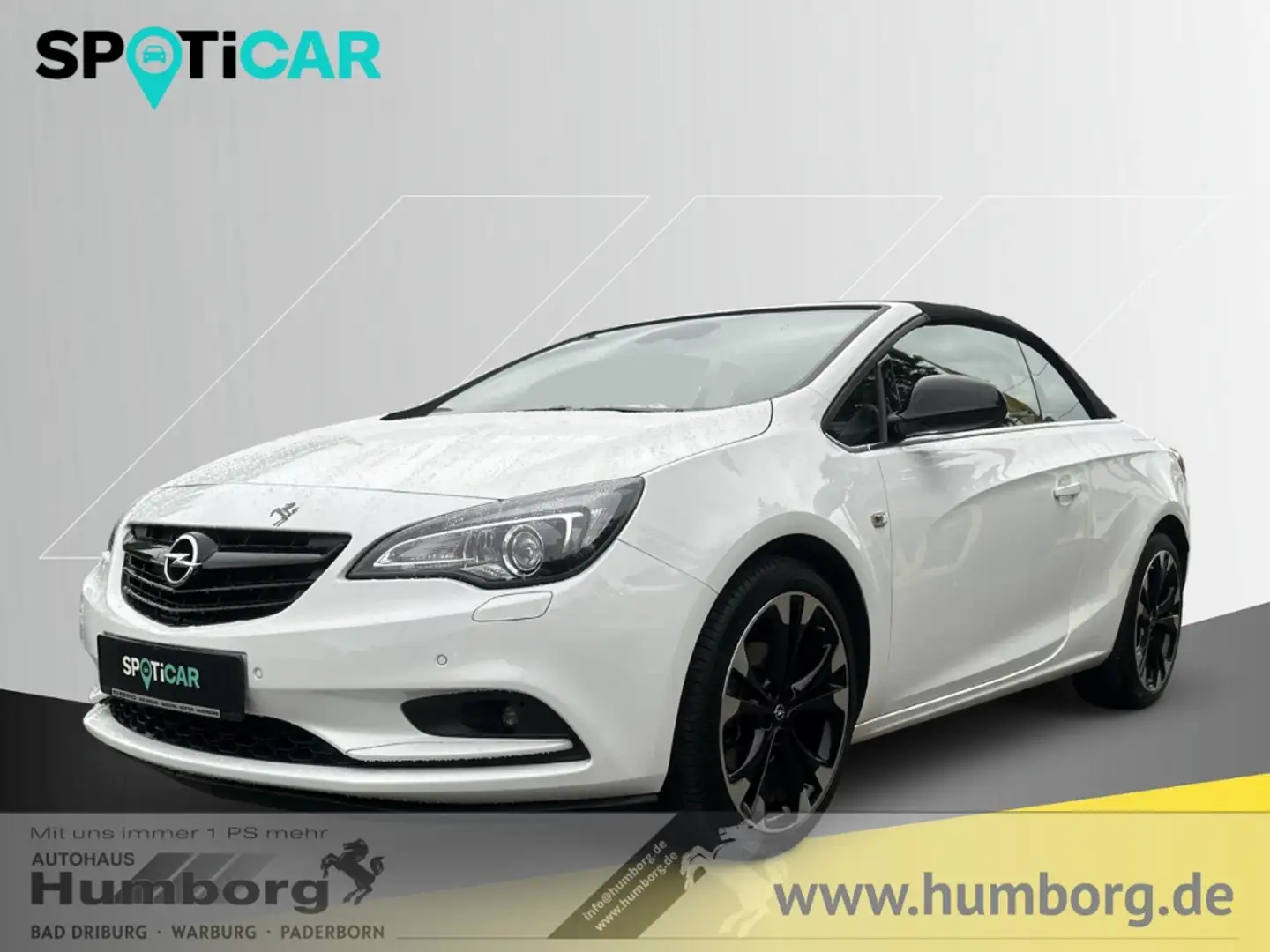 Opel Cascada ecoFlex 1.6 Turbo Innovation S El. Verdeck Navi Le Weiß - 1