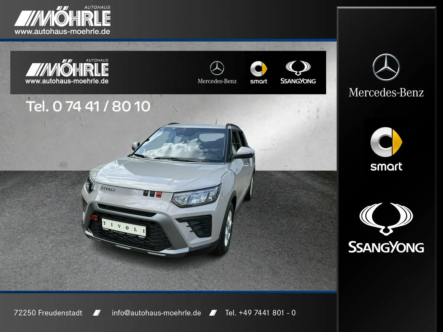 SsangYong Tivoli Tivoli 1.5 P Bliss LED Kamera Sitzheizung Navi Beige - 1