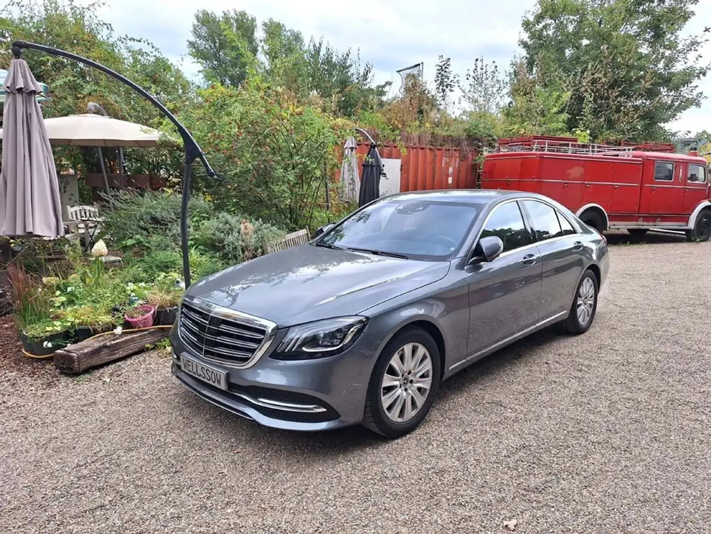Mercedes-Benz S 560 E S 560 Ersthand Scheckheft Grau - 2