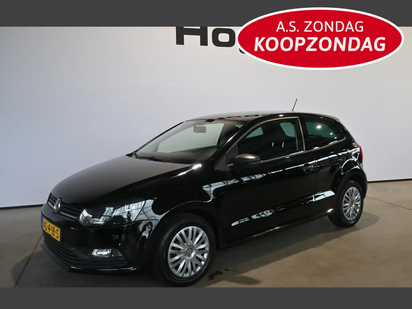 Volkswagen Polo 1.0 Easyline Clima Elektrisch Pakket! Trekhaak Rij Noir - 1