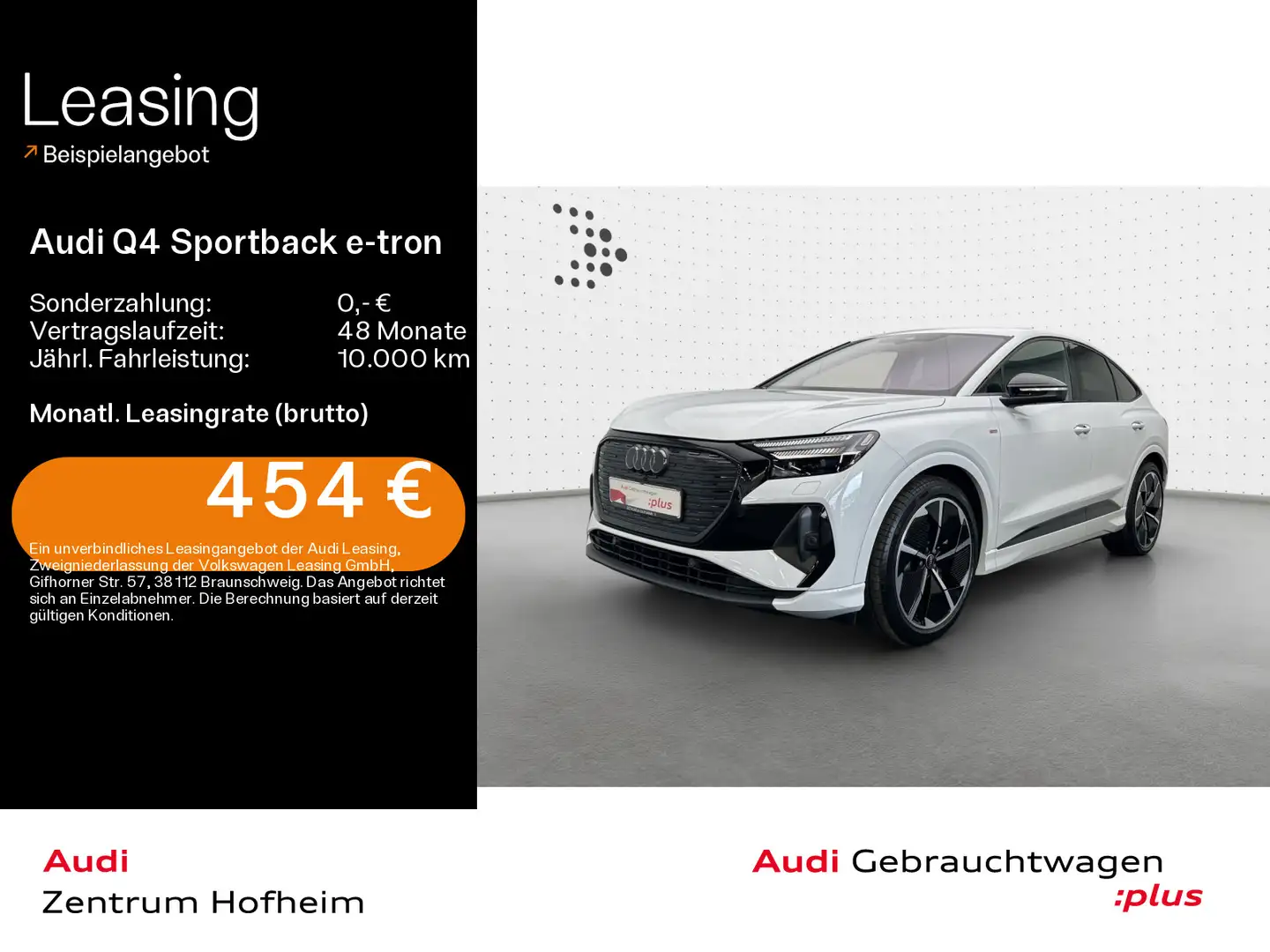 Audi Q4 e-tron 45 qu S line*Pano*AR-HUD*Mat Weiß - 1