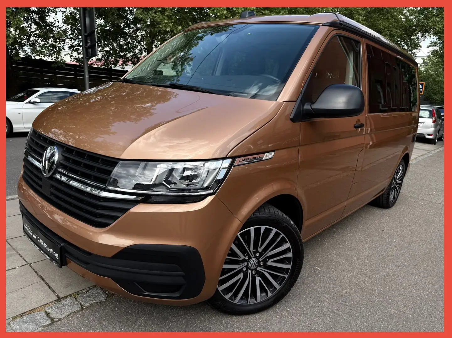 Volkswagen T6 California T6.1 California Beach Camper/VOLL/Org14Tkm Braun - 1
