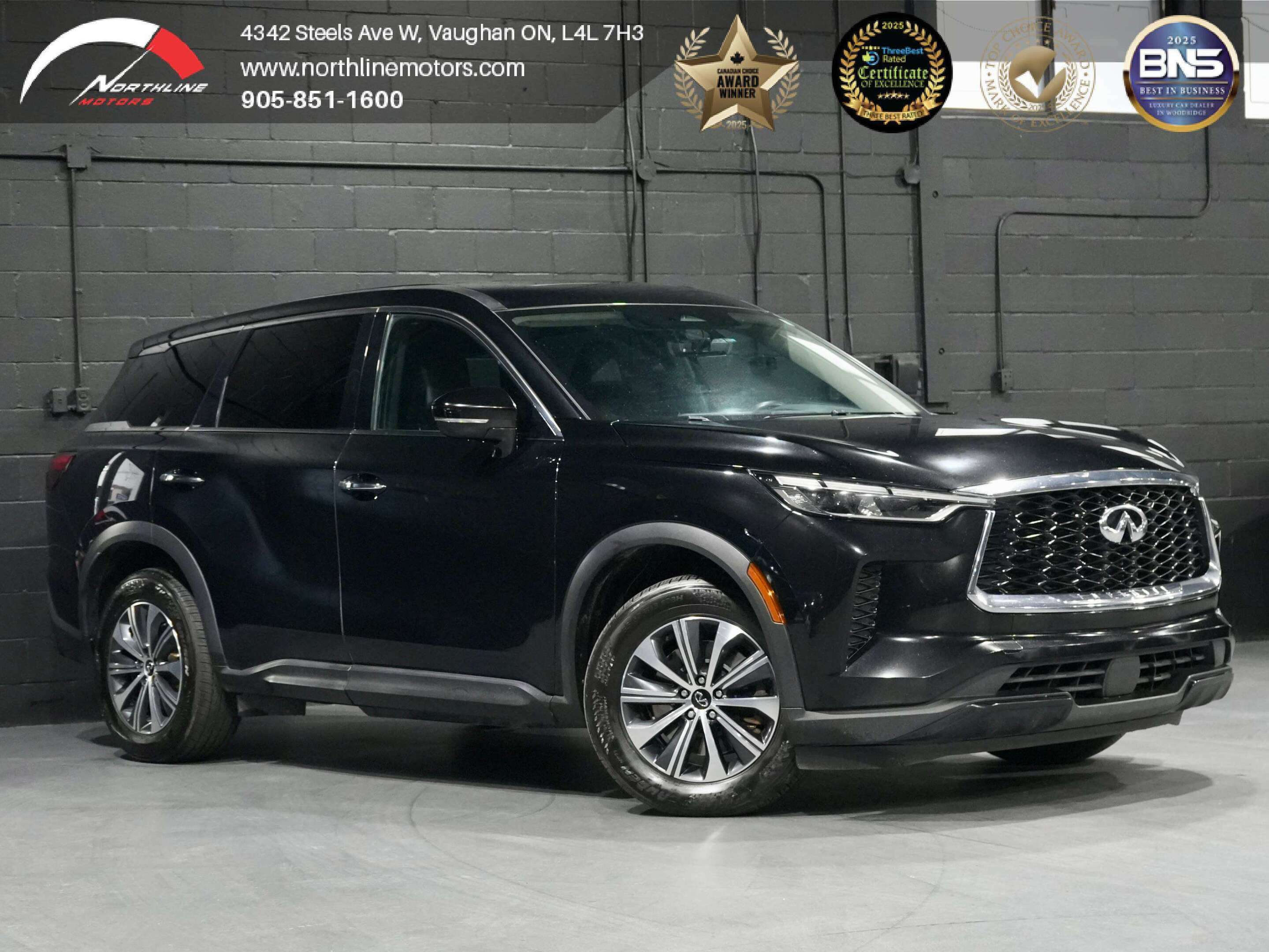 Black 2024 INFINITI QX60 SUV / Crossover All-Wheel Drive Automatic