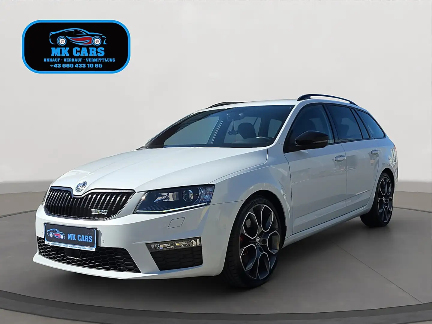 Skoda Octavia 2.0 TDI DPF RS 4x4 Green tec Weiß - 1