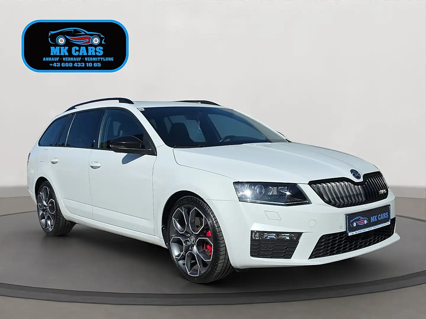 Skoda Octavia 2.0 TDI DPF RS 4x4 Green tec Weiß - 2