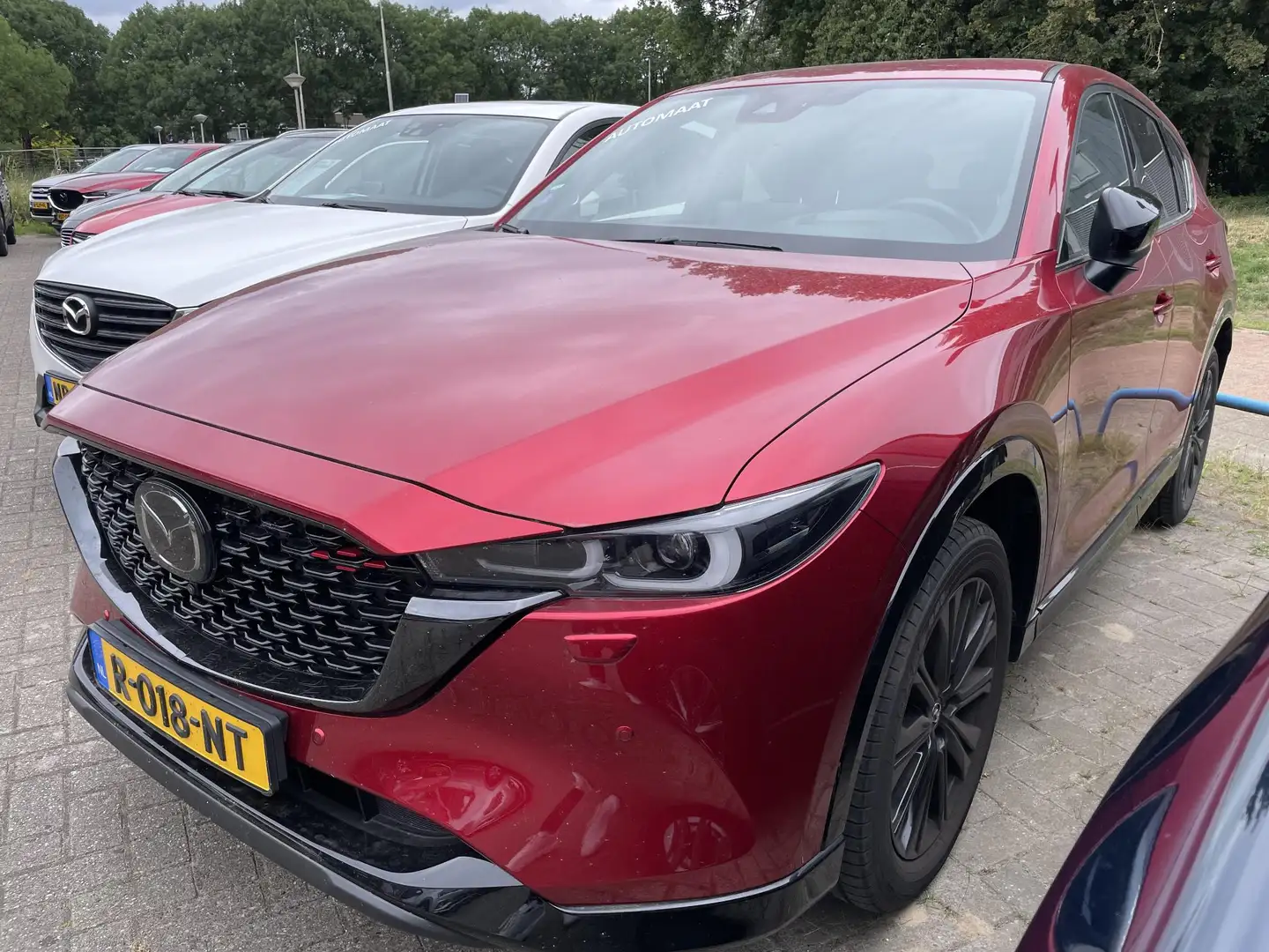 Mazda CX-5 2.0 SkyActiv-G 165 Sportive , Automaat, Trekhaak, Rood - 2