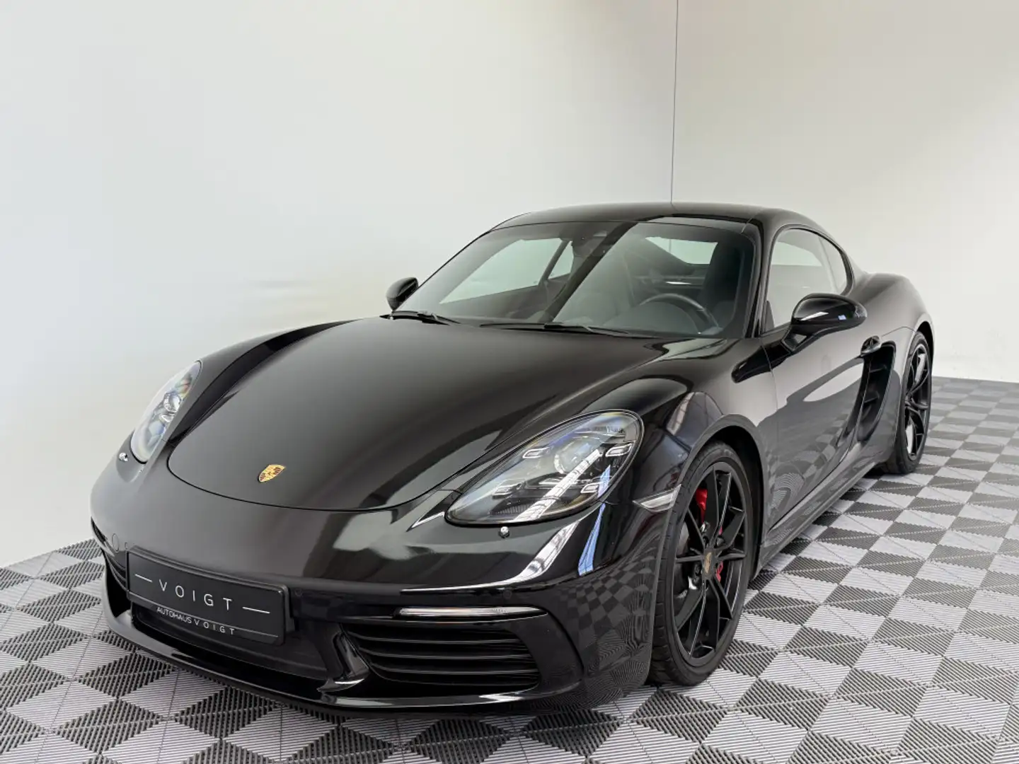 Porsche Cayman S|Chrono|CarPlay|PDLS+|Klappe| Fekete - 2