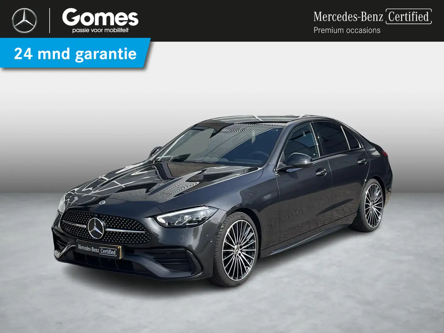 Mercedes-Benz C 180 | AMG Line | Night Pakket | 19 inch | Grau - 1