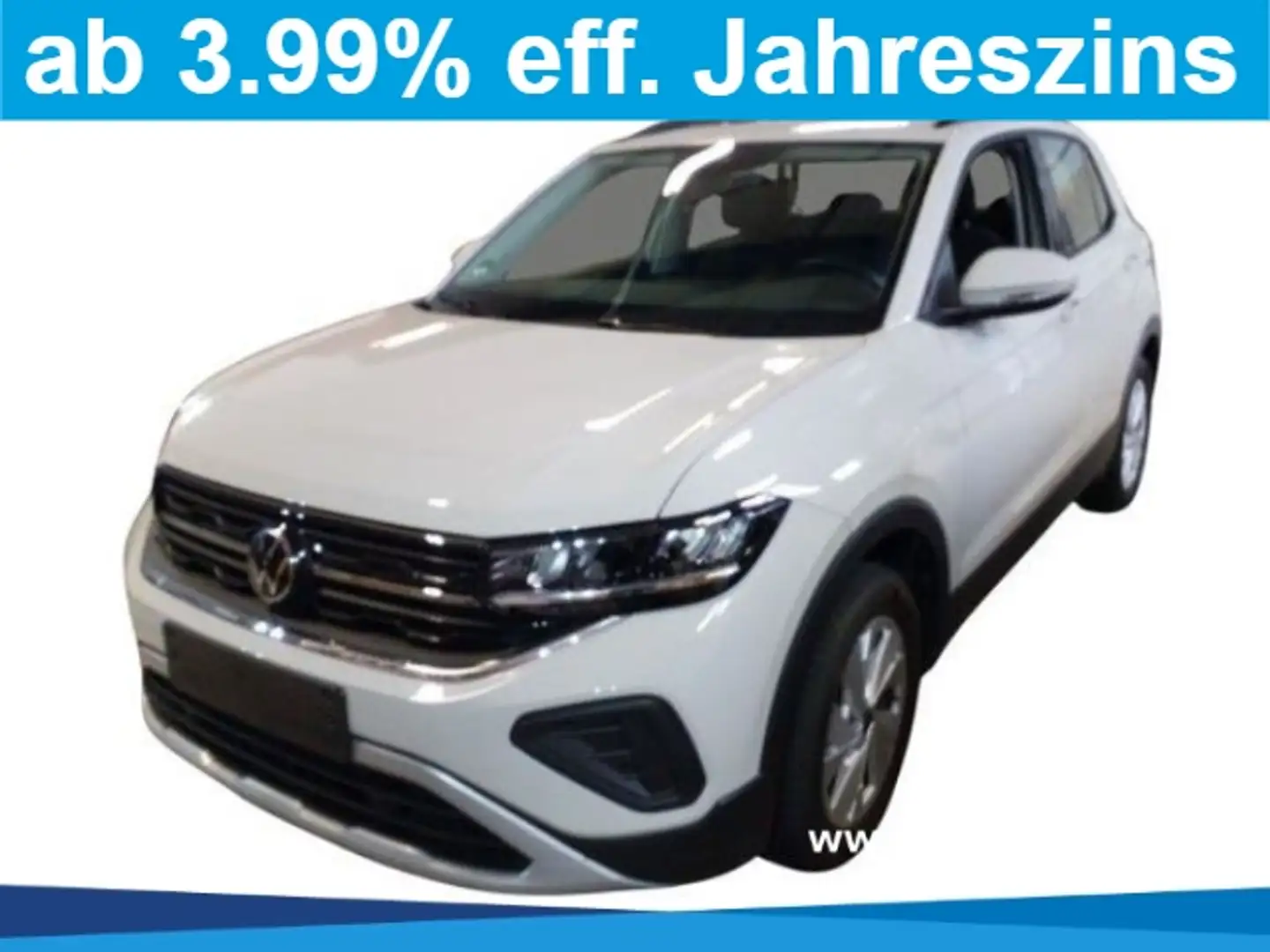 Volkswagen T-Cross 1.0 TSI Navi LED ACC Apple CarPlay Android Auto 2- Gris - 1