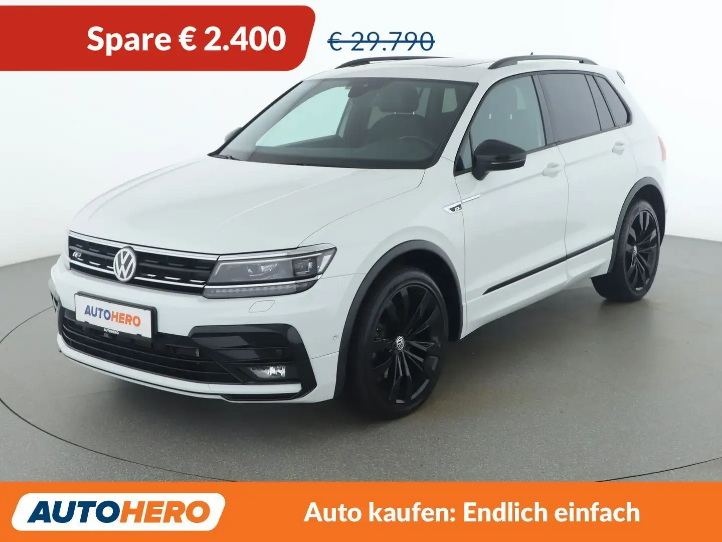 Volkswagen Tiguan 2.0 TDI Highline R-Line 4Motion Tech Weiß - 1