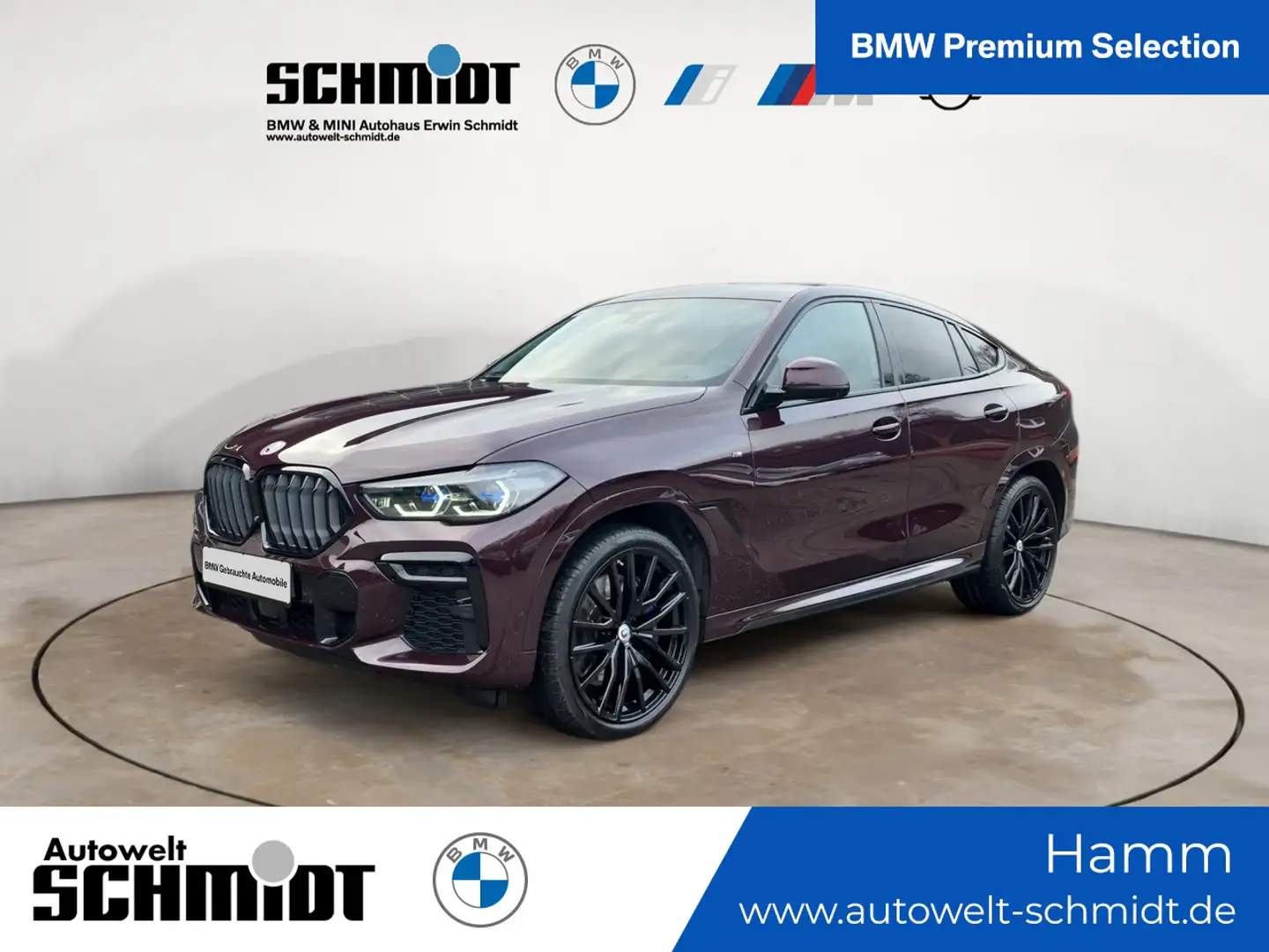 BMW X6 M50i + 2Jahre-BPS.-GARANTIE Rot - 1