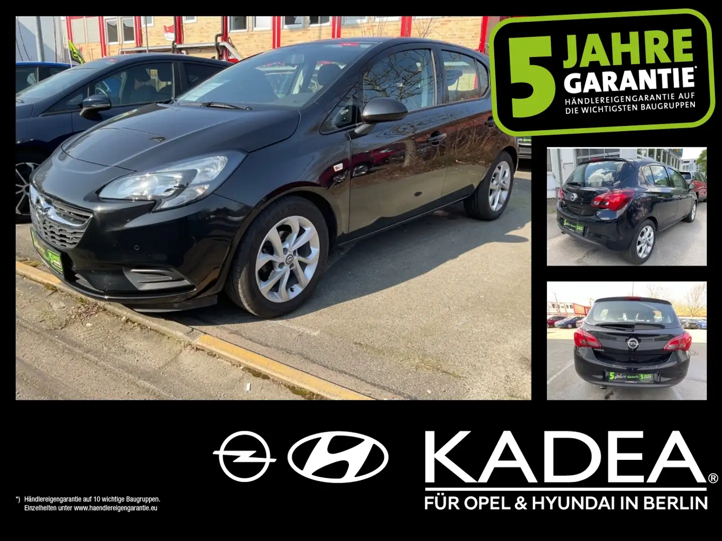 Opel Corsa E 1.4 KlimaA,PDC,Winter-Paket,16''LM Nero - 1