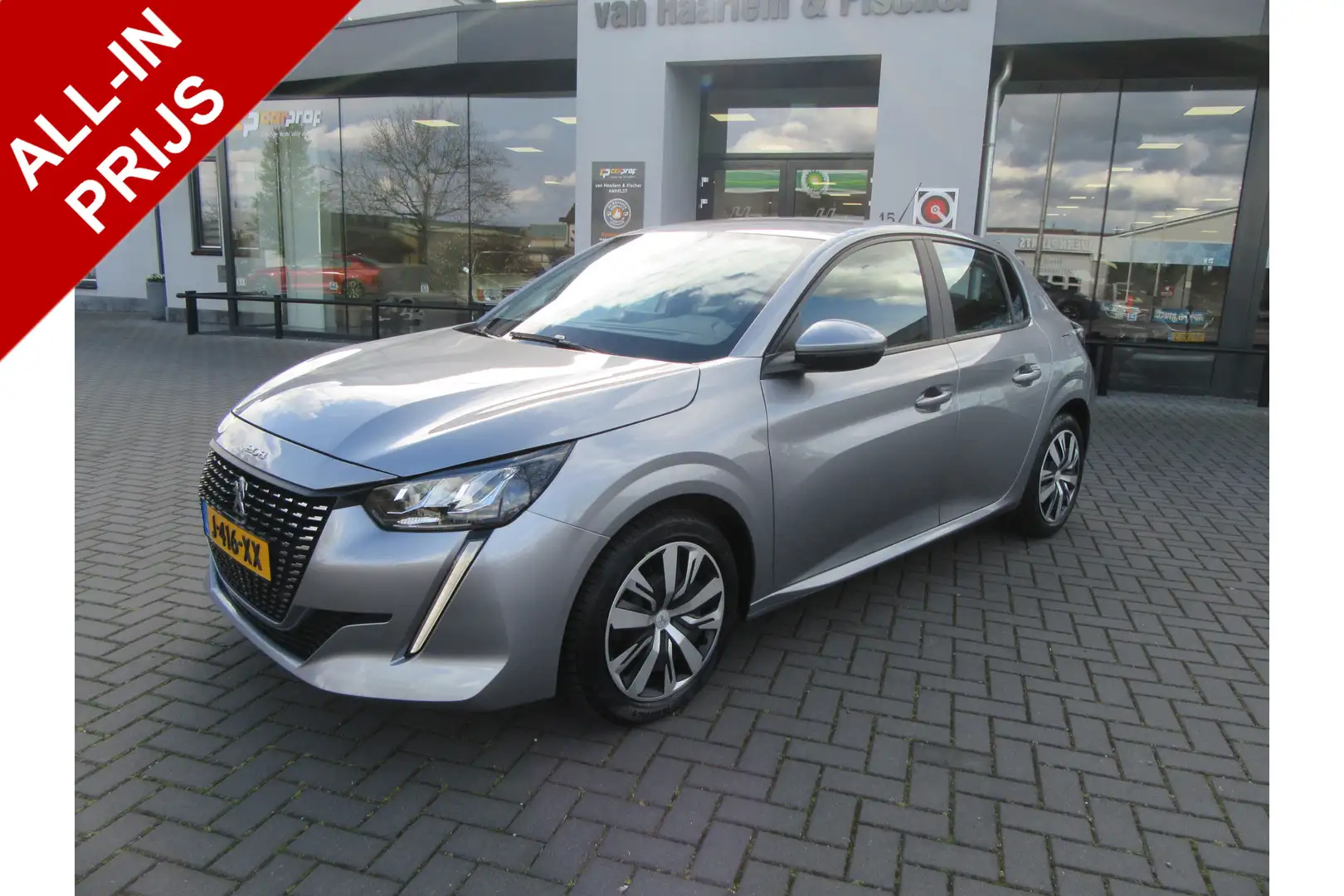 Peugeot 208 1.2 PureTech Active, Navigatie, Cruise Control Silber - 1