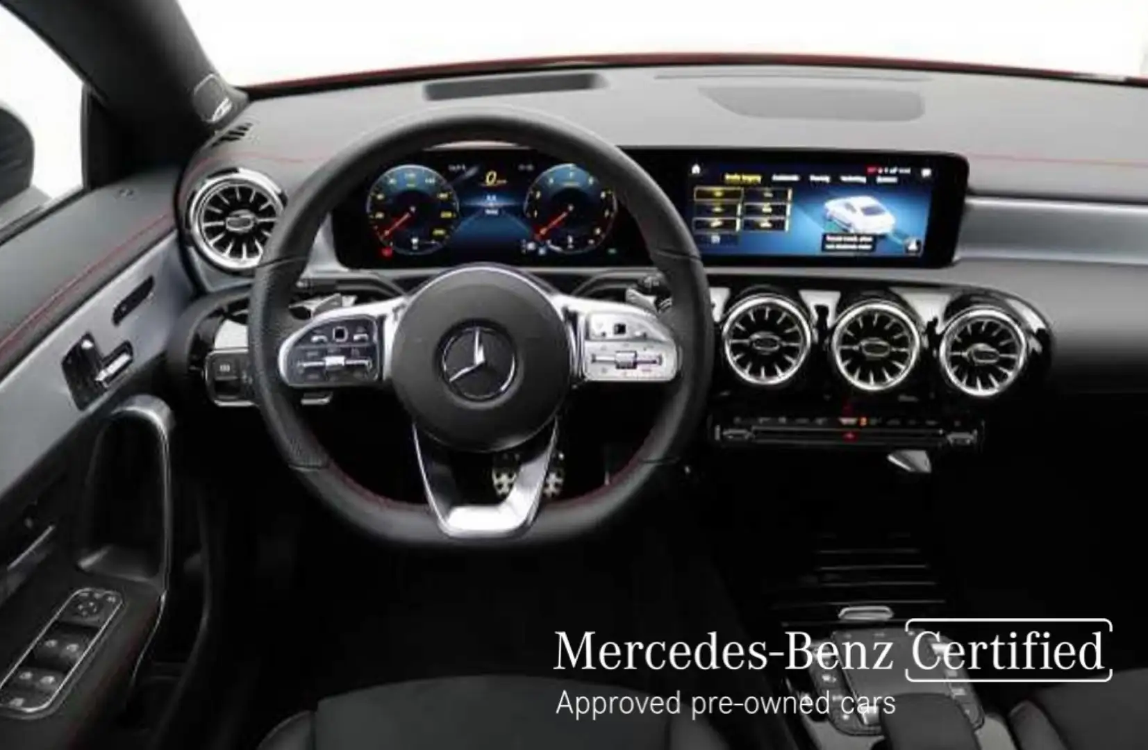 Mercedes-Benz CLA 200 cla pack AMG INT EXT magnifique etat showroom Rouge - 2