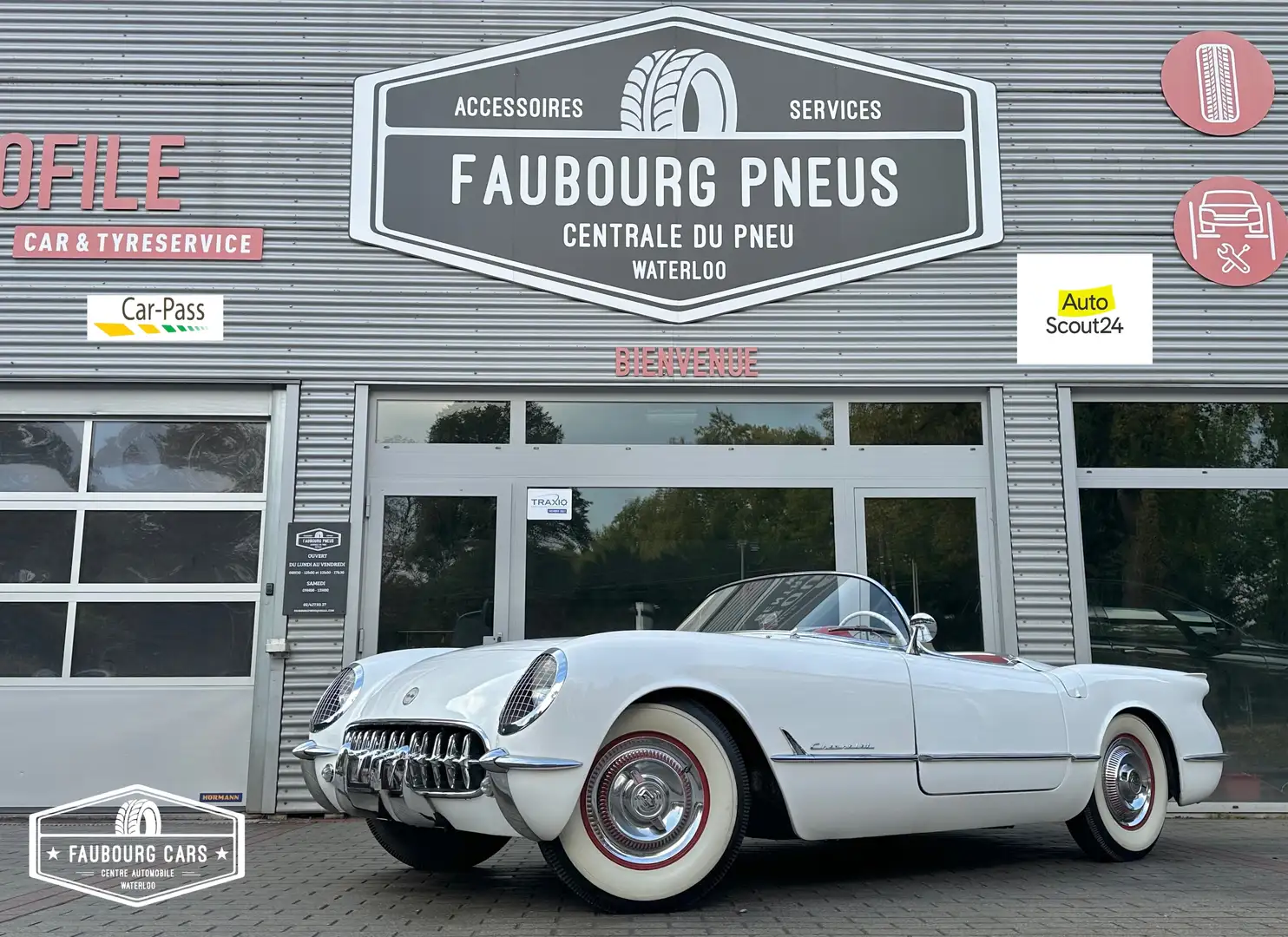 Chevrolet Corvette *CORVETTE-54* Blanco - 1