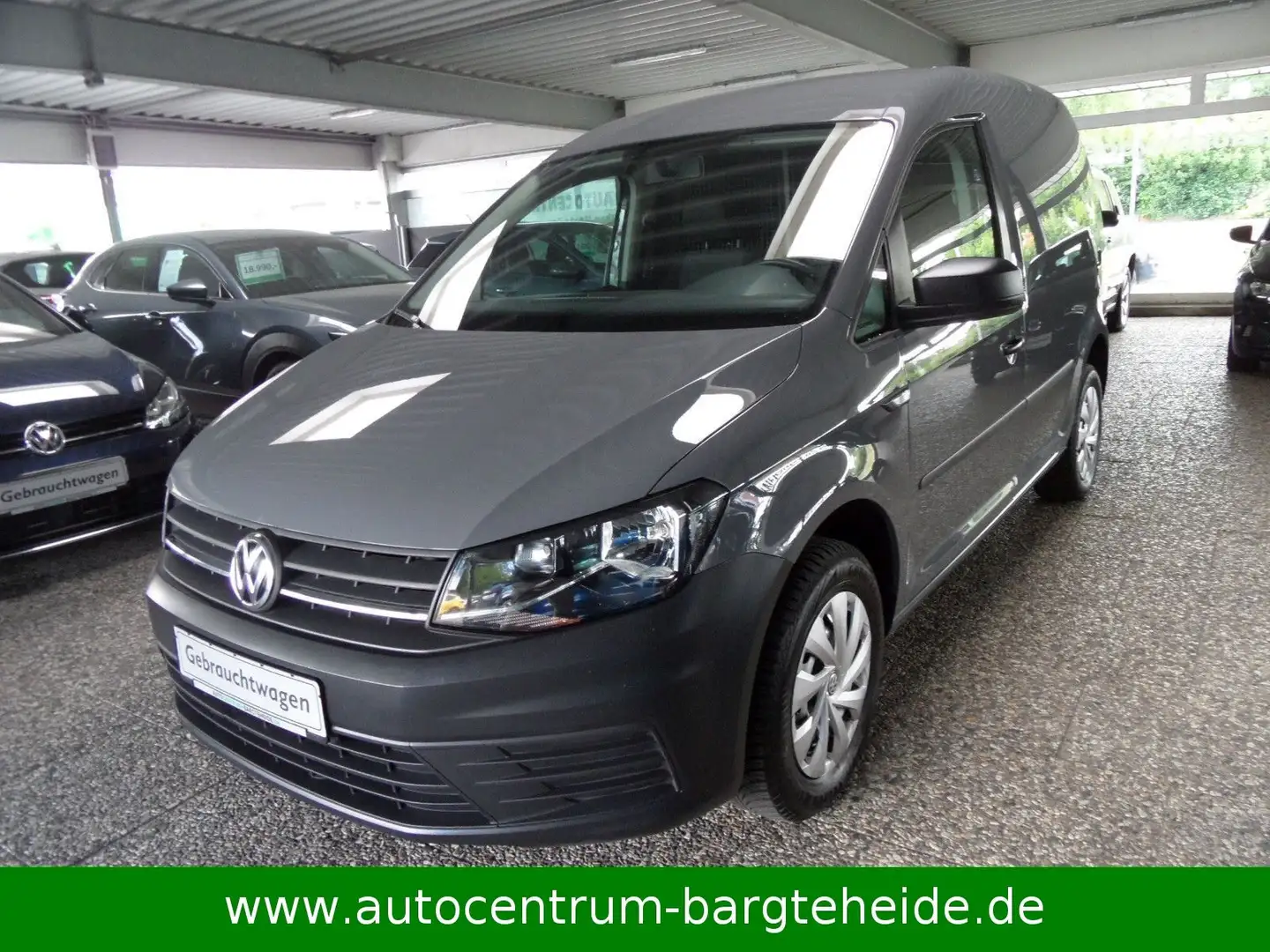 Volkswagen Caddy Kasten2.0 TDi BMT 1.HD+KLIMA+AHK Grau - 1