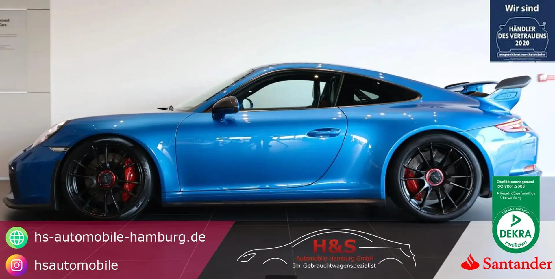 Porsche 991 911/991 GT3 Blau - 1