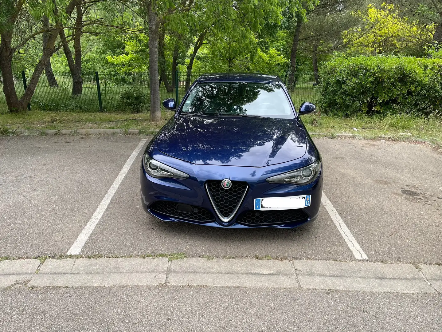 Alfa Romeo Giulia Giulia 2.2 180 ch AT8 Lusso Blue - 2