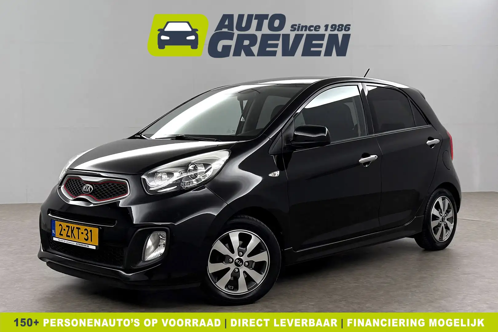 Kia Picanto 1.0 CVVT X-treme | APK tot 06-2026 | Clima LED Nav Noir - 1