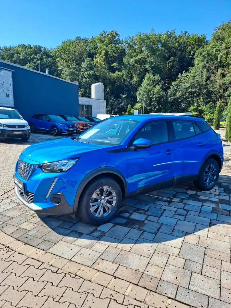 Peugeot 2008 e- 2008 11 kW OBC, RFK, Carplay/Android Auto uvm Blau - 2