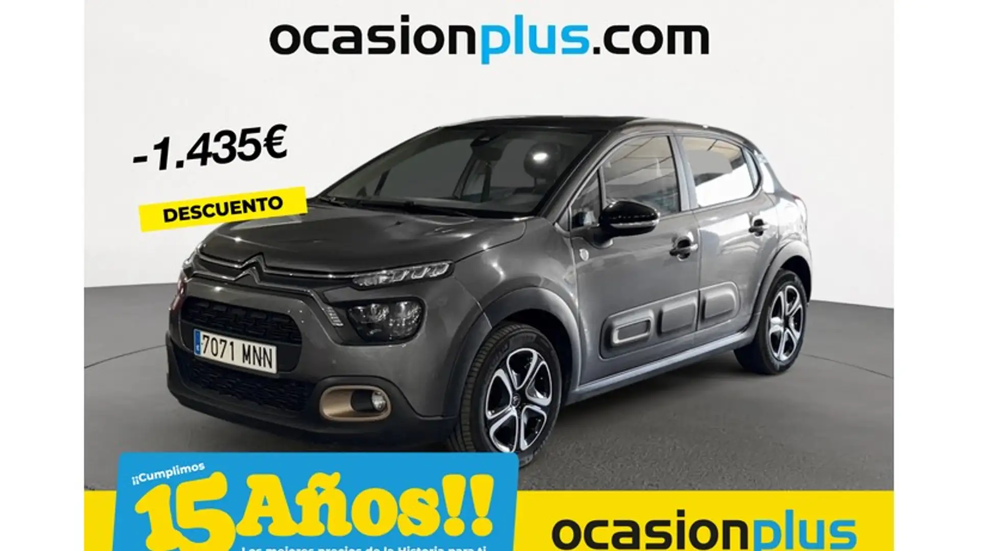 Citroen C3 1.2 PureTech S&S C-Series 83 Gris - 1