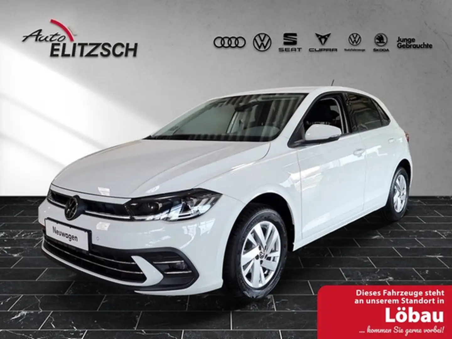 Volkswagen Polo TSI Style DSG MatrixLED ACC Klimaautomatik PDC ... Weiß - 1
