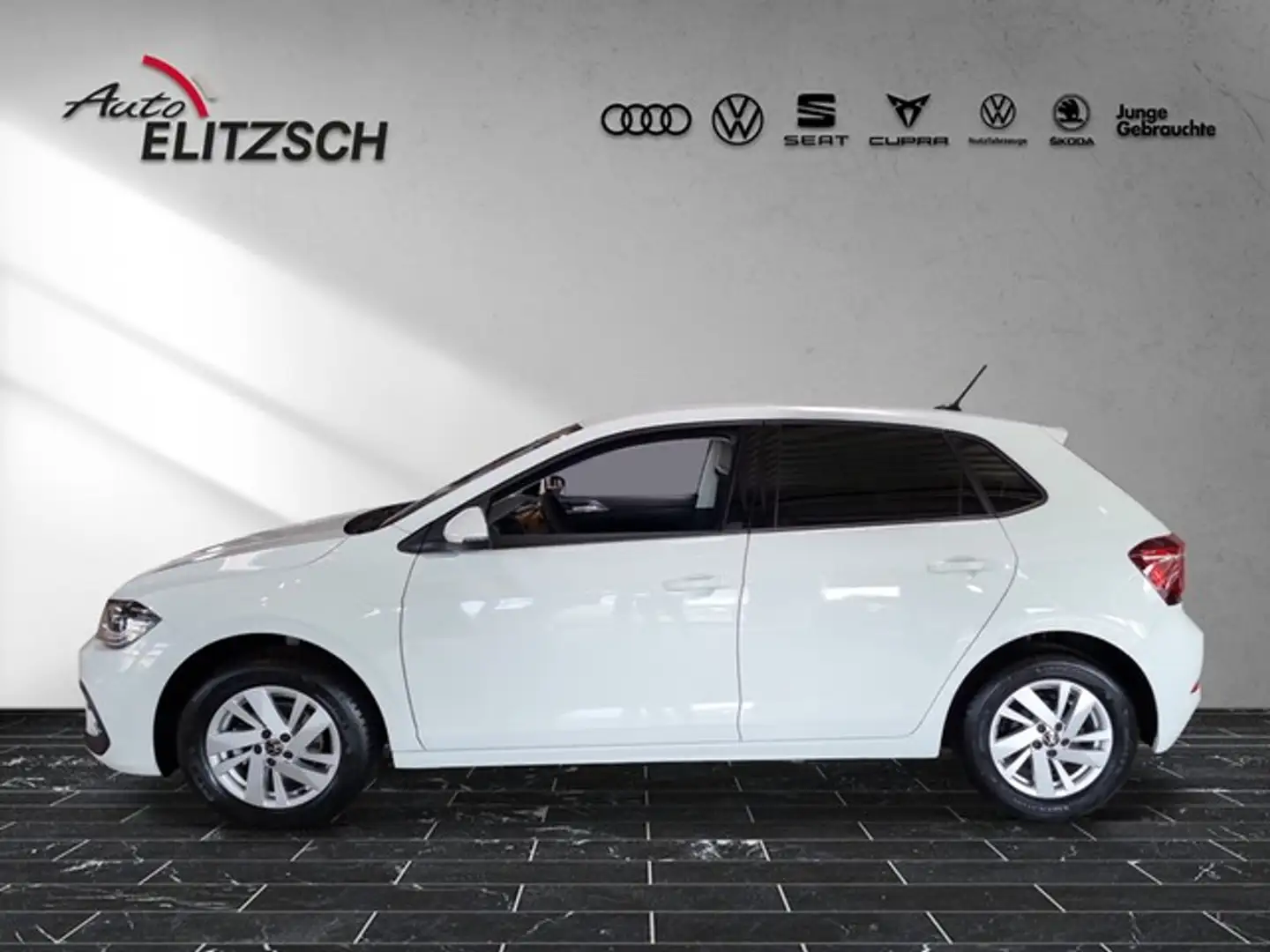 Volkswagen Polo TSI Style DSG MatrixLED ACC Klimaautomatik PDC ... Weiß - 2