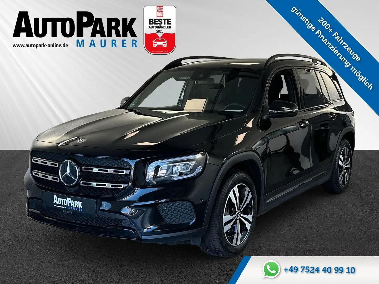 Mercedes-Benz GLB 220 d Progressive*LED*AHK*Navi*Night Schwarz - 1