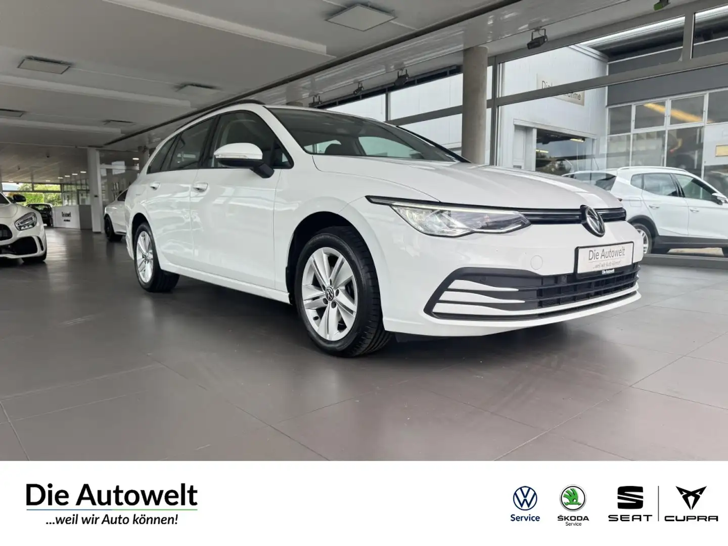 Volkswagen Golf VIII Variant Life 2.0 TDI DSG NAVI LED ACC Wit - 1