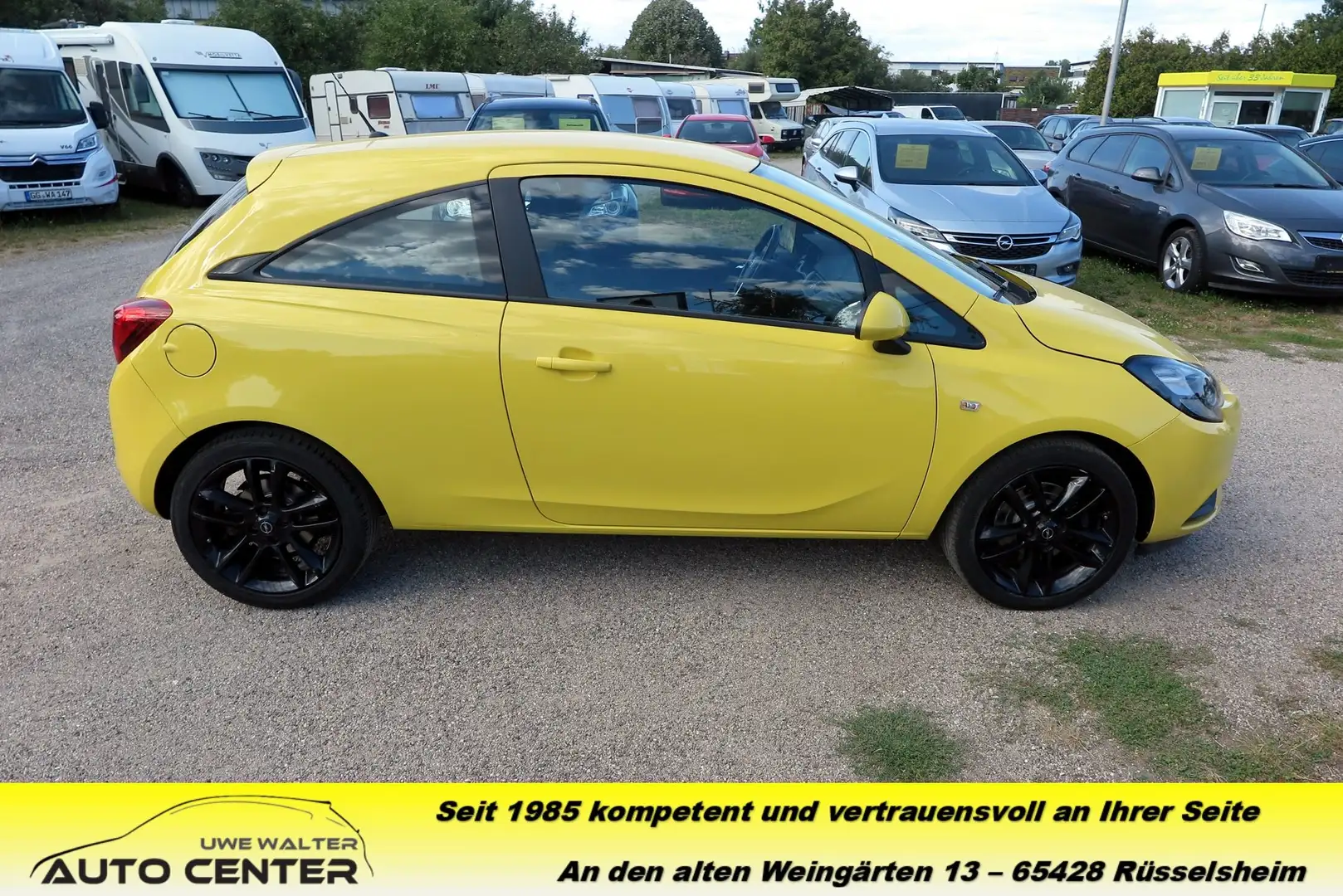 Opel Corsa Corsa E Edition ecoFLEX - Scheckheft - Sitzheizung Gelb - 2