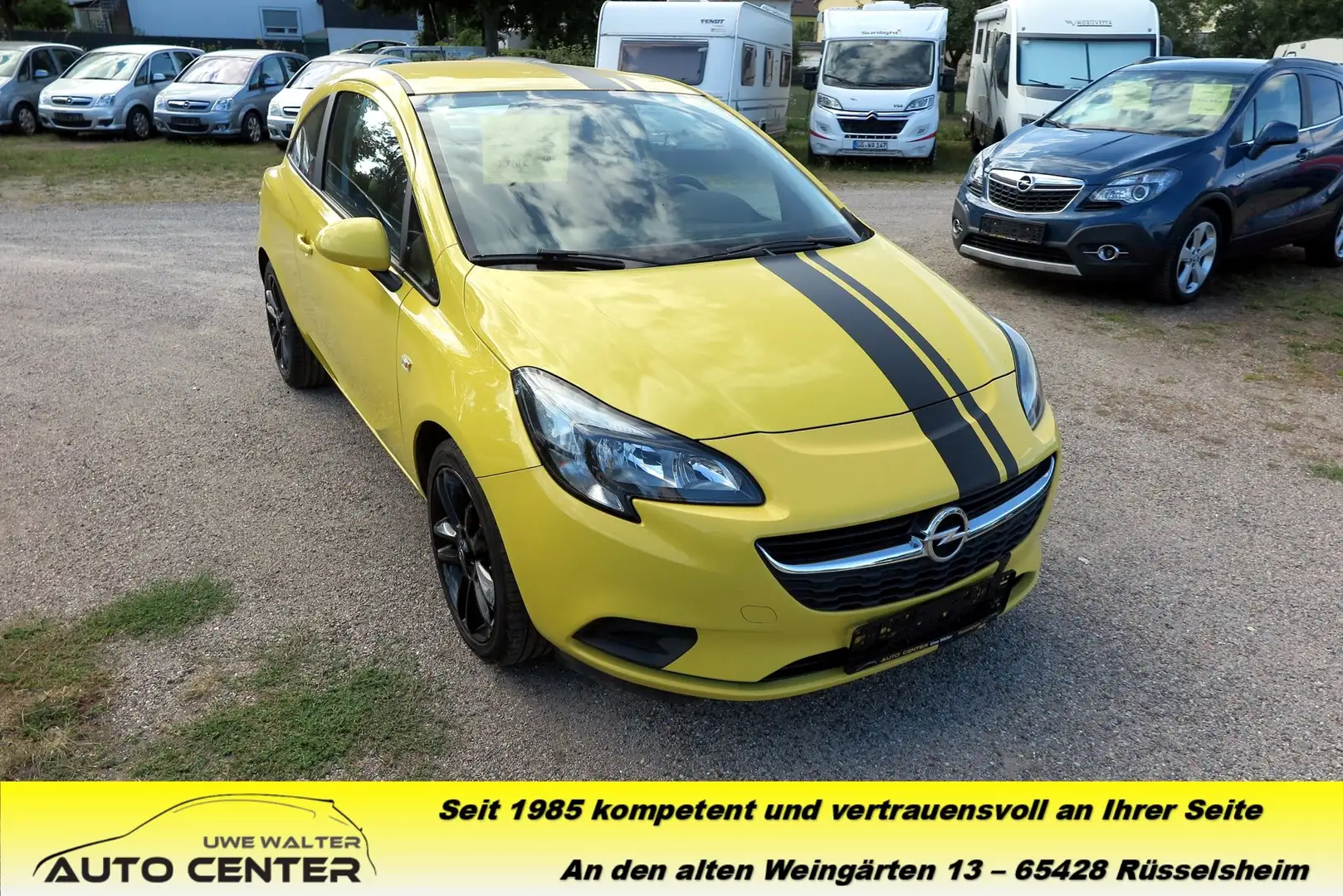 Opel Corsa Corsa E Edition ecoFLEX - Scheckheft - Sitzheizung Gelb - 1
