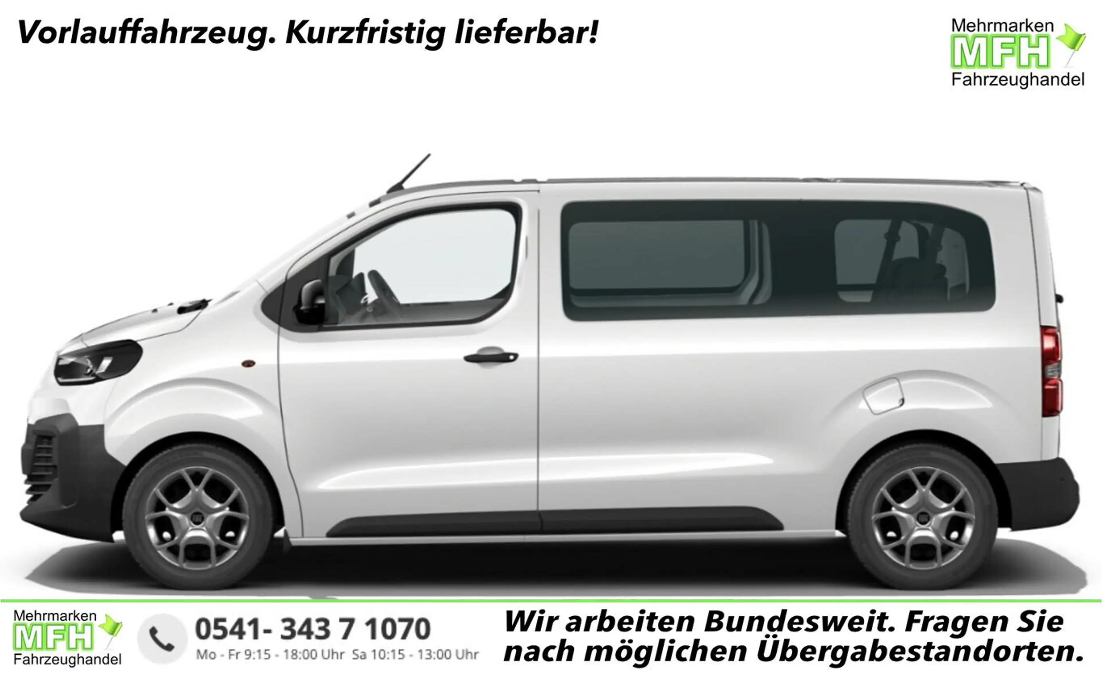 Fiat Scudo Kombi L2 9S Navi 2ZoneAC Kam Temp PDC 130 kW (1...