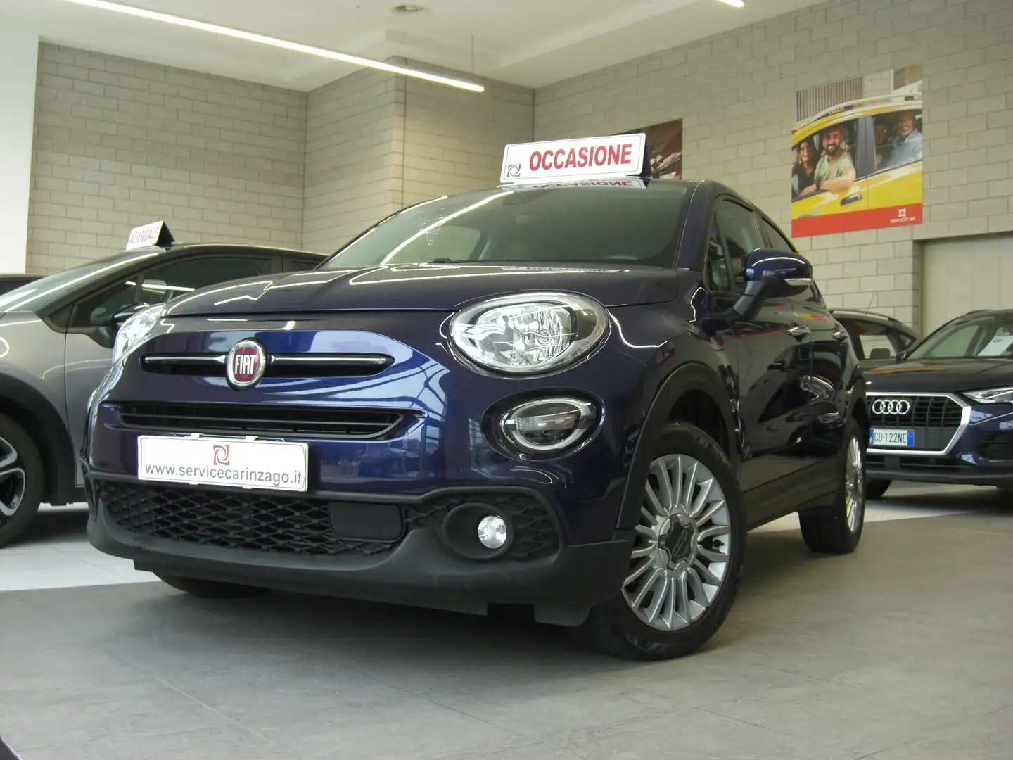 Fiat 500X 1.3 MultiJet 95 CV Connect Blu/Azzurro - 2