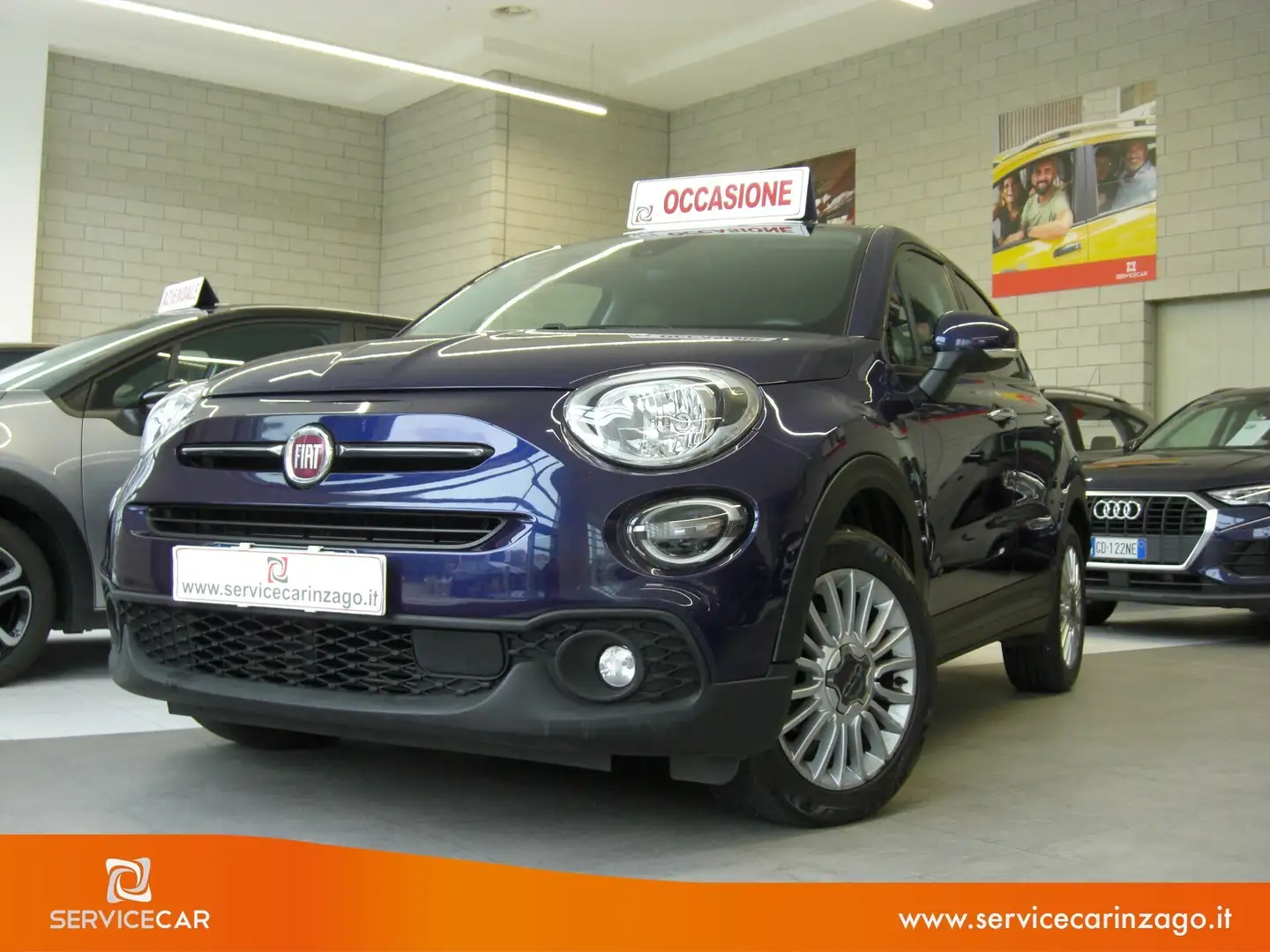 Fiat 500X 1.3 MultiJet 95 CV Connect Blu/Azzurro - 1