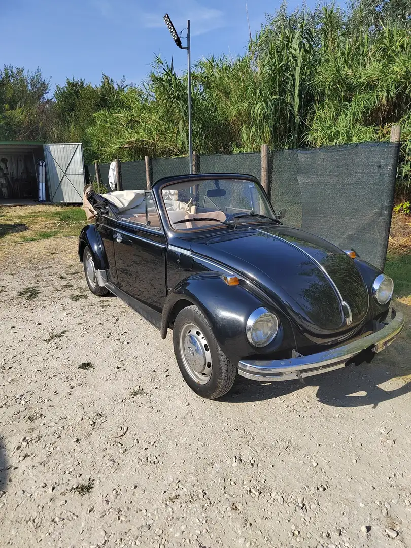 Volkswagen Käfer Maggiolone Cabrio 3 porte  cil.1.285 Gennaio 1973 Nero - 1